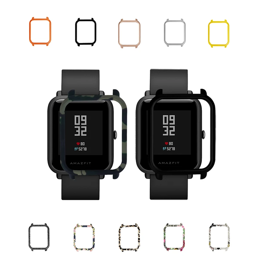 Capa para Xiaomi Quadro Colorido Proteger Case Amazfit Bip Bit Lite Juventude Relógio Inteligente 100 Pçs pc