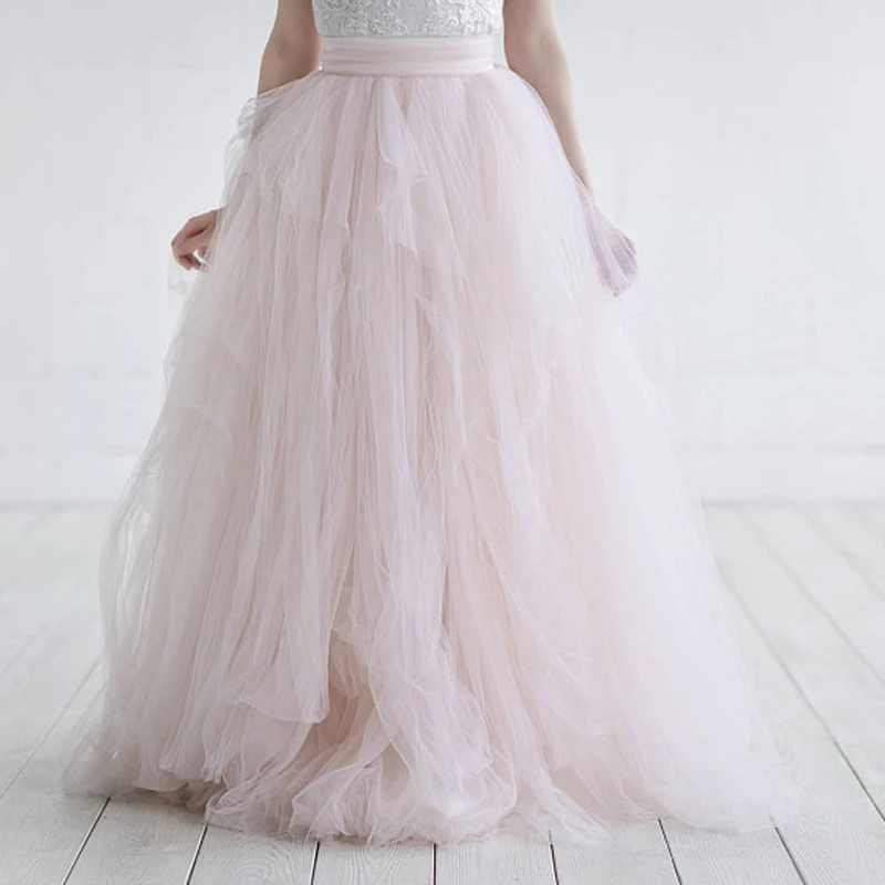 Haute Couture 2018 font b Bridal b font Tulle Skirt for Women Dramatic Ball font b