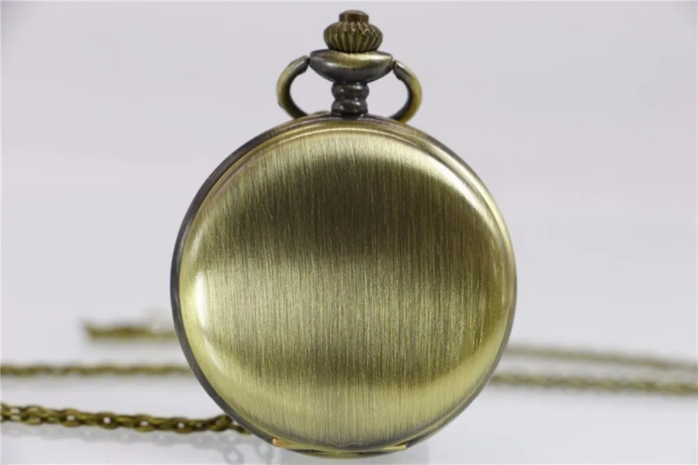 Ретро черный модные серебряные гладкой стимпанк кварцевые карманные часы нержавеющая сталь кулон 30 см цепь для мужчин женщин с подарк