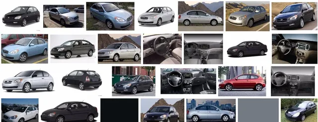 DHKA داخل الداخلية مقبض الباب ل هيونداي أكسنت 07-11 2007 2008 2009 2010 2011 الاب: 82620-1E000 FL:82610-1E000 RR:83620-1E00