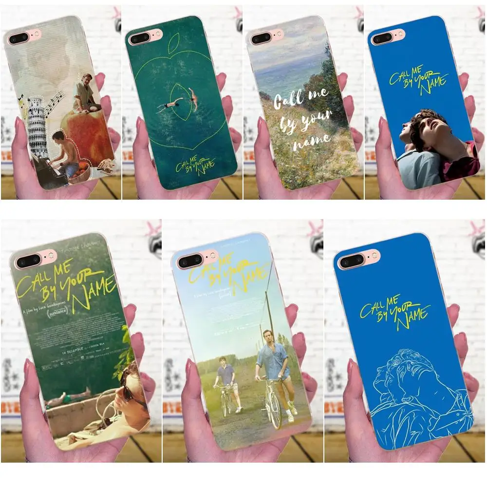 

For Galaxy A3 A5 A7 On5 On7 2015 2016 2017 Grand Alpha G850 Core2 Prime S2 I9082 TPU Pattern Call Me By Your Name Bling