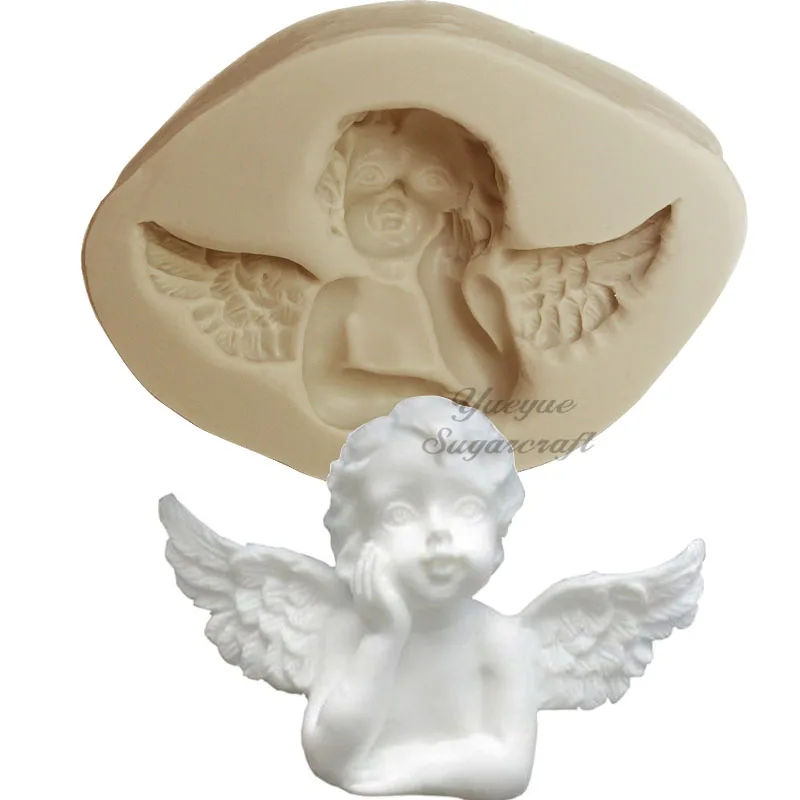 

Yueyue Sugarcraft Angle Baby Silicone mold fondant mold cake decorating tools chocolate mold