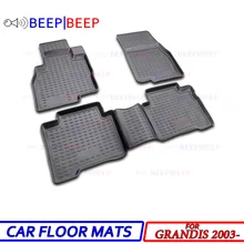 Для Mitsubishi Grandis 2003-автомобильные коврики, автомобильные коврики, пыленепроницаемый водонепроницаемый автомобильный Стайлинг, украшение интерьера