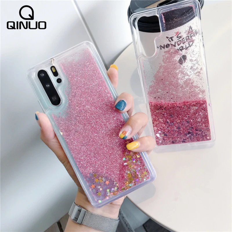 Для Huawei P8 P9 P10 P20 P30 Lite Pro P Smart Plus 2019 жидкий зыбучий песок чехол для Nova 2i 3 3i 3e 4 e
