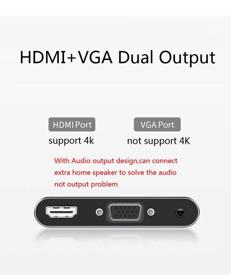 Тип C к HDMI VGA ТВ USB 3,0 аудио адаптер для MacBook samsung Galaxy S9/S8 Note 8/9 huawei mate 10 20 P30 Pro LG G5 к ТВ HD tv