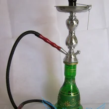 Стеклянный кальян одиночный шланг Pumkin кальян-цвет варьируется Водопровод