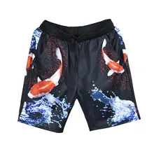 Летние мужские большие размеры эластичные свободные повседневные брендовые шорты с принтом стиль модная мужская одежда плюс размер 4XL 5XL 6XL