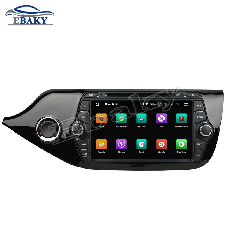 Perfect NaviTopia 8inch 4GB RAM 64GB ROM Octa Core Android 9.0 Car DVD Player For KIA CEED 2014/Bluetooth/GPS 11