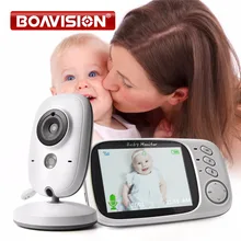 VB603 Video Baby Monitor 2.4G Wireless With 3.2 Inches LCD 2 Way Audio Talk Night Vision Surveillance Security Camera Babysitter