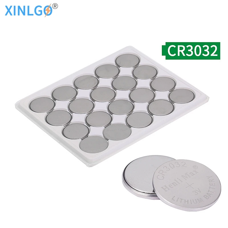 20 шт cr3032 3v литиевая батарея 3032 BR3032 3V литиевый светильник высокого качества и