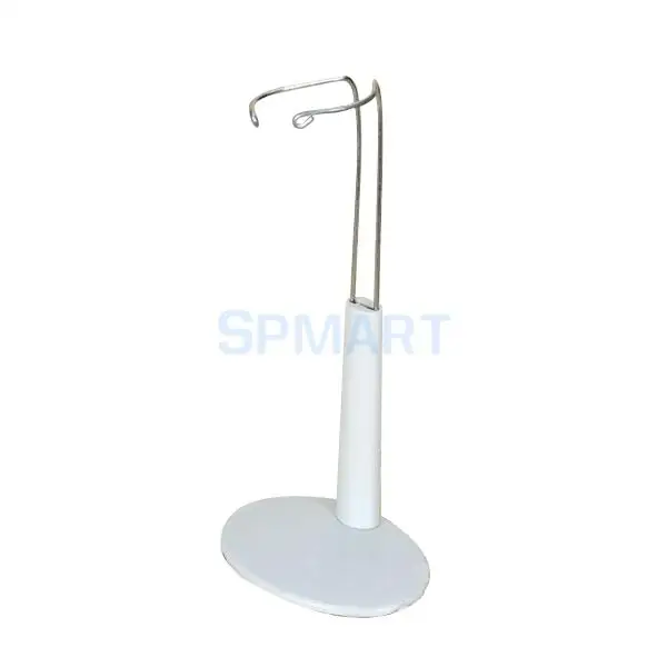 

SPMART White Adjustable Doll Stand 5.5 - 7.8 Inch