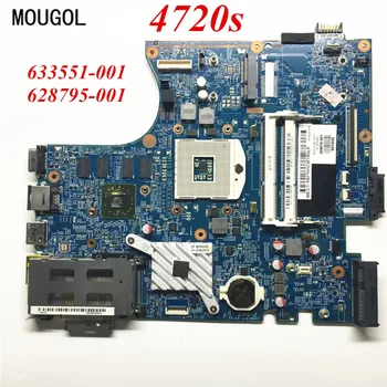 

MOUGOL For HP 4520s 4720s series 633551-001 628795-001 Laptop motherboard mainboard Discrete graphics 100% working Free Shipping