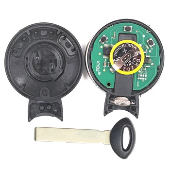 Keyforkess 315/433/315LP/868MHz ID46 Chip sistema CAS batteria ricaricabile Smart Remote Key Fob per BMW Mini Cooper 2007-2014 - KEYECU 315 433 315LP 868MHz ID46 Chip sistema CAS batteria ricaricabile Smart Remote Key Fob