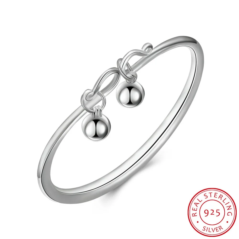 

Jewelry fashion 100% sterling silver 925 fit Original fashion personality bracelet girl gifts environmental protection