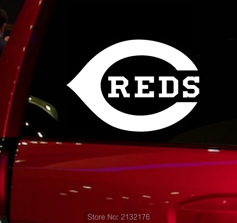 Reds baseball game Auto Window Sticker Decal for Car Truck Suv Decal 5.