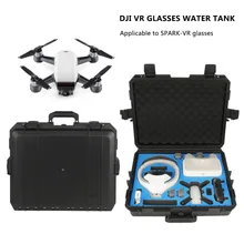 RCYAGO Safety Shipping Travel Hardshell Case Suitcase For DJI Goggles VR Glasses Storage Bag Box for DJI Spark drone Accessories
