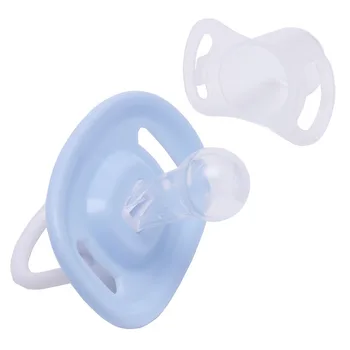 

2018 NEW M89CNewborn Baby Kids Orthodontic Dummy Pacifier Infant Silicone Teat Nipple Soother Blue/Pink