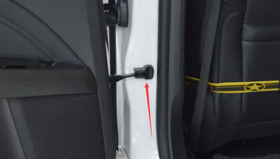 

For Ford Fiesta Ecosport Focus 3 2012-2017 4pcs Rustproof Door Check Cover Trims Arm Protection Covers Trim