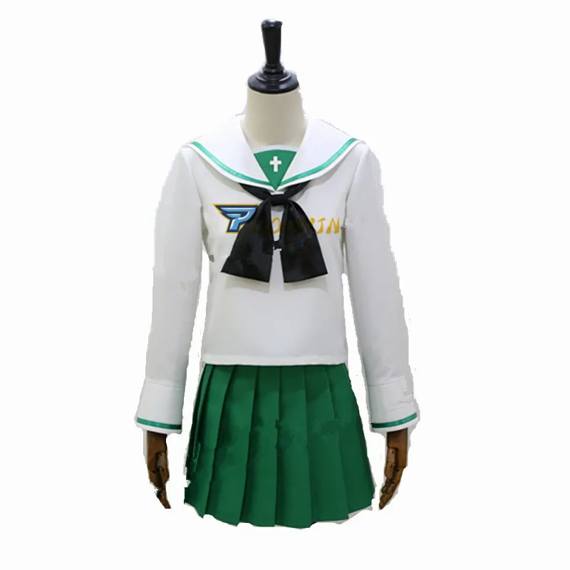 Косплей-костюм из аниме Girls und Panzer Nishizumi Miho School | Тематическая одежда и униформа