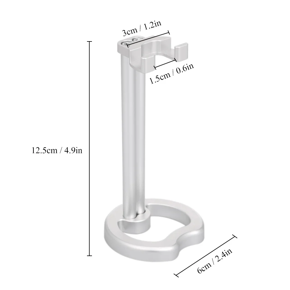 Мужская Бритва держатель металлическая для бритья стойка для бритвенного станка Безопасная бритва держатель Мужская подставка для бритвы