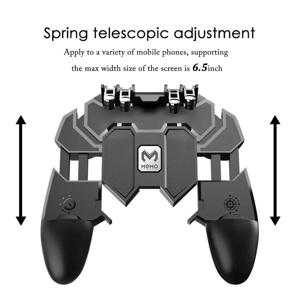 Phone 4.5-6.5 inch joystick Mobile Controller PUBG gamepad r1l1 Shooter game joypad r1 l1 Compatible for iPhone android xiaomi