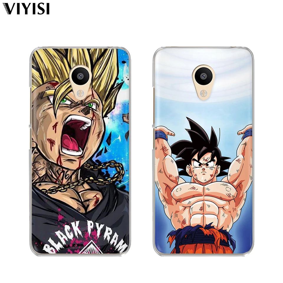 

For Meizu Pro7 Case U20 U10 M6 5 Note M5S 5C M3s 3 Pro 6 16th Coque Etui Soft Silicon Fundas Dragon Ball Super Son Goku Cartoon