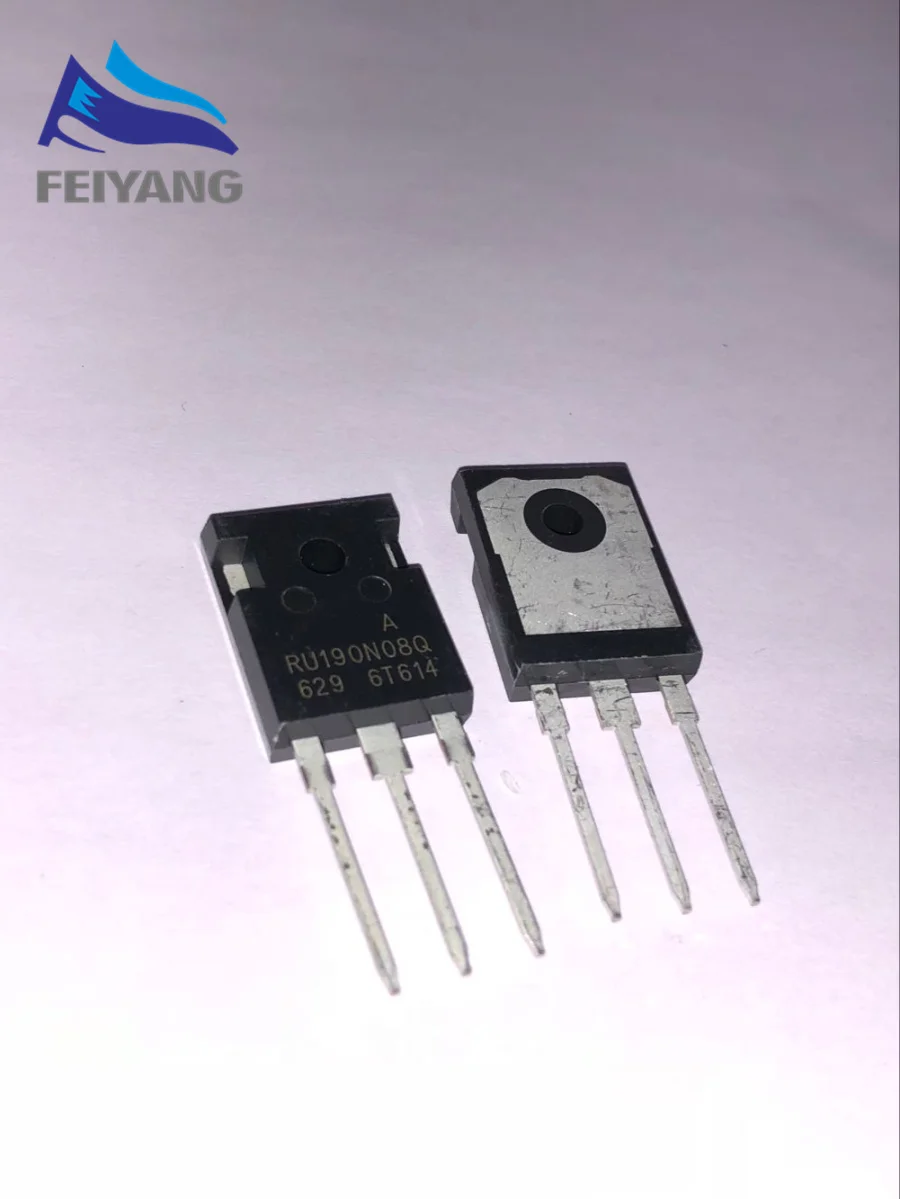 10 PCS RU190N08 RU190N08Q N-Channel Advanced Power MOSFET IC