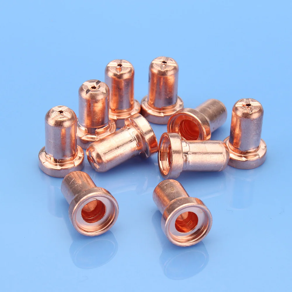 30pcs Thermal Plasma Cutting Consumables Spare Parts Kit Mayitr Plasma Cutter Electrodes Tip For BPS40 CUT30/40/50 CT416/520