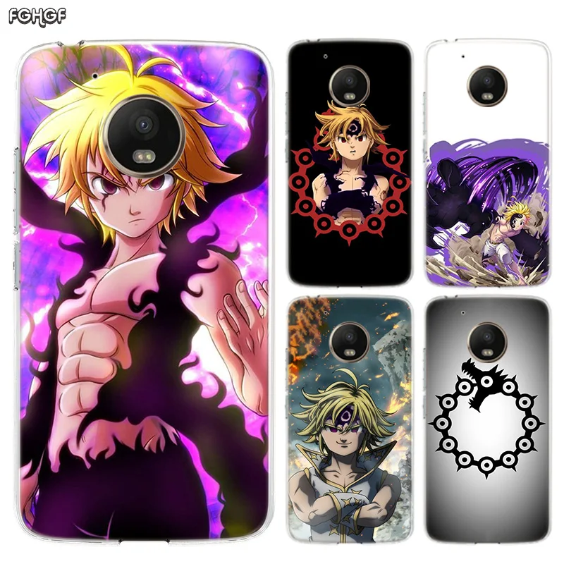 Nanatsu no Taizai Seven Deadly силиконовый чехол для Motorola MOTO G7 power G5 G5S G6 E4 E5 Plus G4 Play |