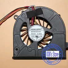 Ori Процессор охлаждающий вентилятор для lenovo G460 G465 G460e G460AX G460AY Z460 G560 Z565 для FOXCONN NFB65B05H DC 5V 0.40A