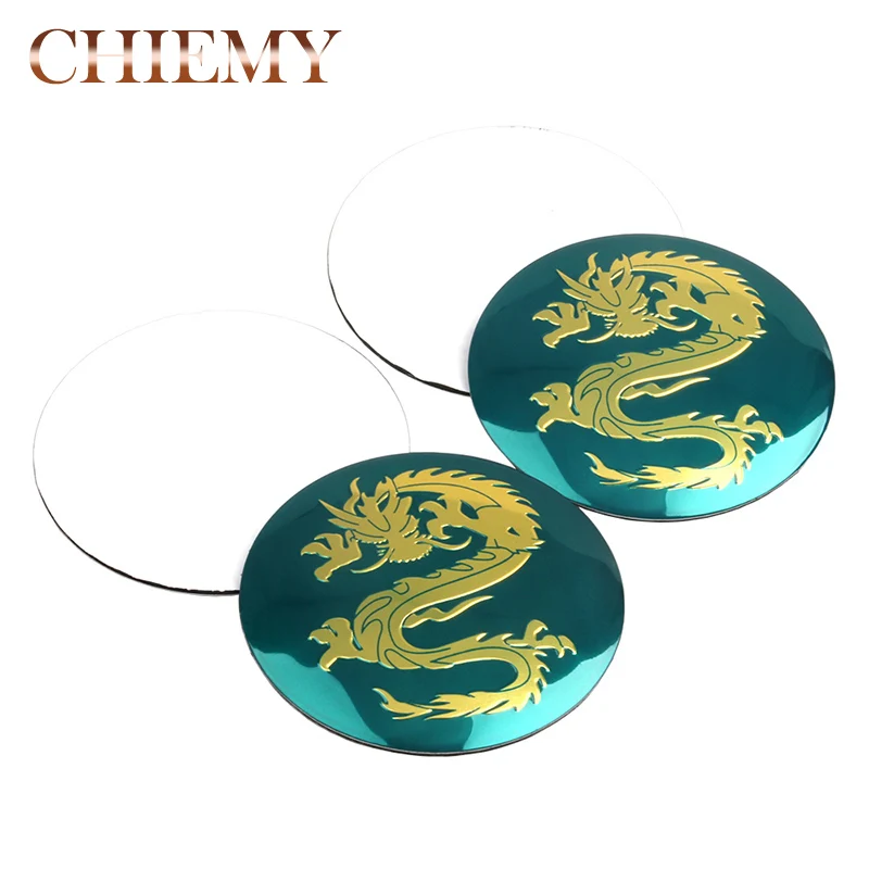 

4pcs High quality 56 mm Dragon logo Car emblem Wheel Center Hub Cap Rim Badge cover styling For Dragon VW Audi BMW Nissan Honda