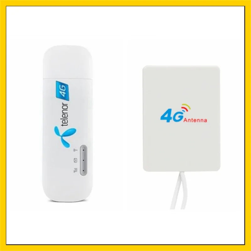 E8372 E8372H-608 4G wifi usb dongleLTE wifi модем с 4G усилитель Сигнала Антенна с 2 м кабелем двойной разъем TS9