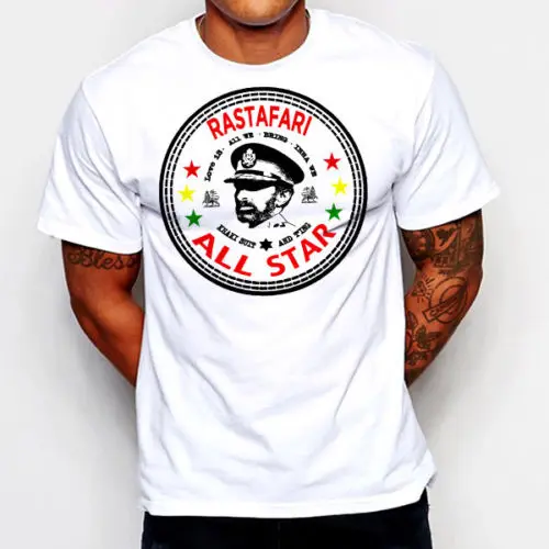 

Reggae T Shirt Rastafari Black History Haile Selassie Africa Melanin Strong Iii