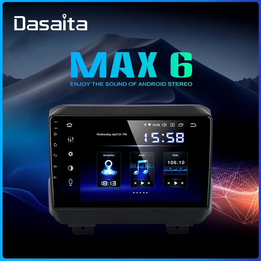 Discount Dasaita 9" IPS Autoradio 1 Din Car Android 9.0 for Jeep Wrangler 2018 GPS 64G ROM Car Stereo Multimedia Navigation 4GB RAM HDMI 0 Discount Dasaita 9" IPS Autoradio 1 Din Car Android 9.0 for Jeep Wrangler 2018 GPS 64G ROM Car Stereo Multimedia Navigation 4GB RAM HDMI 0
