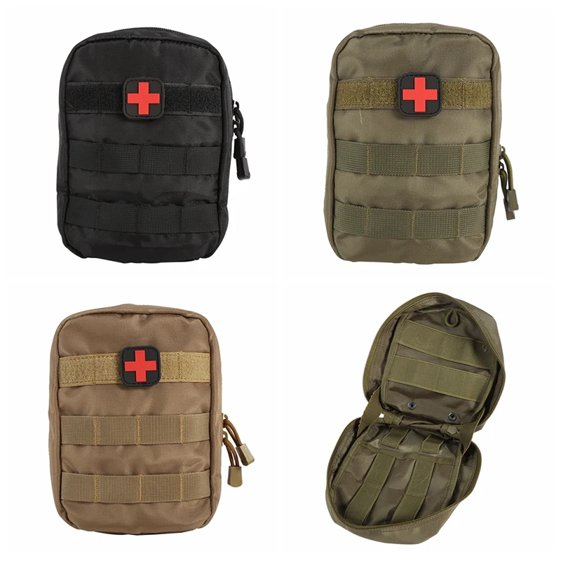 Tactical Medical First Aid Kit Bag Molle Medical EMT Cover Outdoor Emergency Military Package Outdoor Travel Hunting Utility 