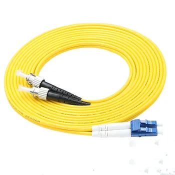 5PCS/lot ST TO LC PC UPC Fiber Optic patch cord single mode Duplex sm dx 5pcs lot sg6841sz sg6841s sg6841 highly integrated green mode pwm controller