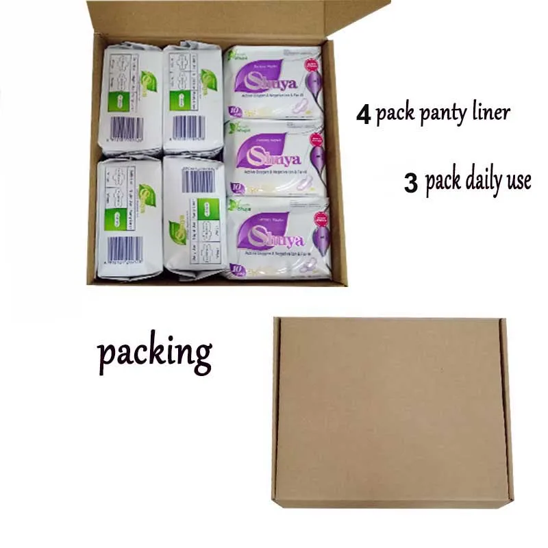 7 упаковок анион гигиенические прокладки менструальные прокладки женский гигиенический продукт хлопок гигиенические салфетки забота о здоровье одноразовые прокладки