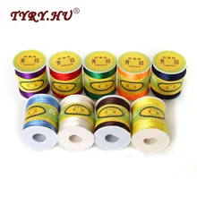 TYRY.HU 80M/Roll 1.5mm Nylon Cord Universal Thread for DIY Jewelry/Teething Toys Satin Silk Rope Baby Teether Basic Accessories