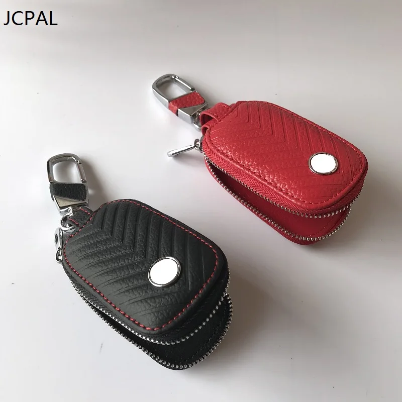 Buy Car key zipper wallet keyless entry case key cover