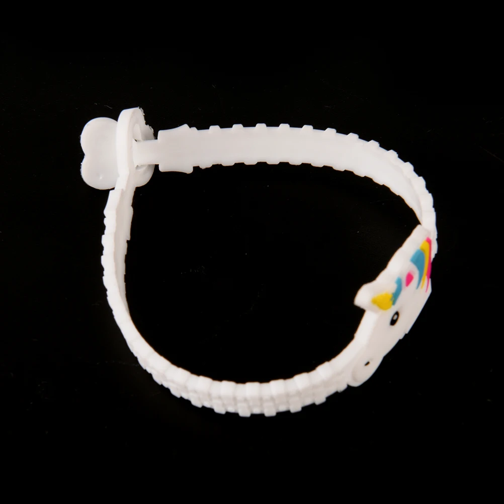 10 шт. детский Силиконовый браслет с единорогом|bangle jewelry|bracelet kidsunicorn bracelet |