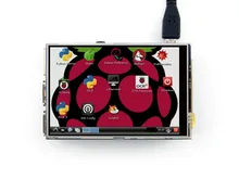 Modules Raspberry Pi LCD Display Module 3.5inch 320*480 TFT Resistive Touch Screen Panel SPI Interface for Any Version of Raspbe