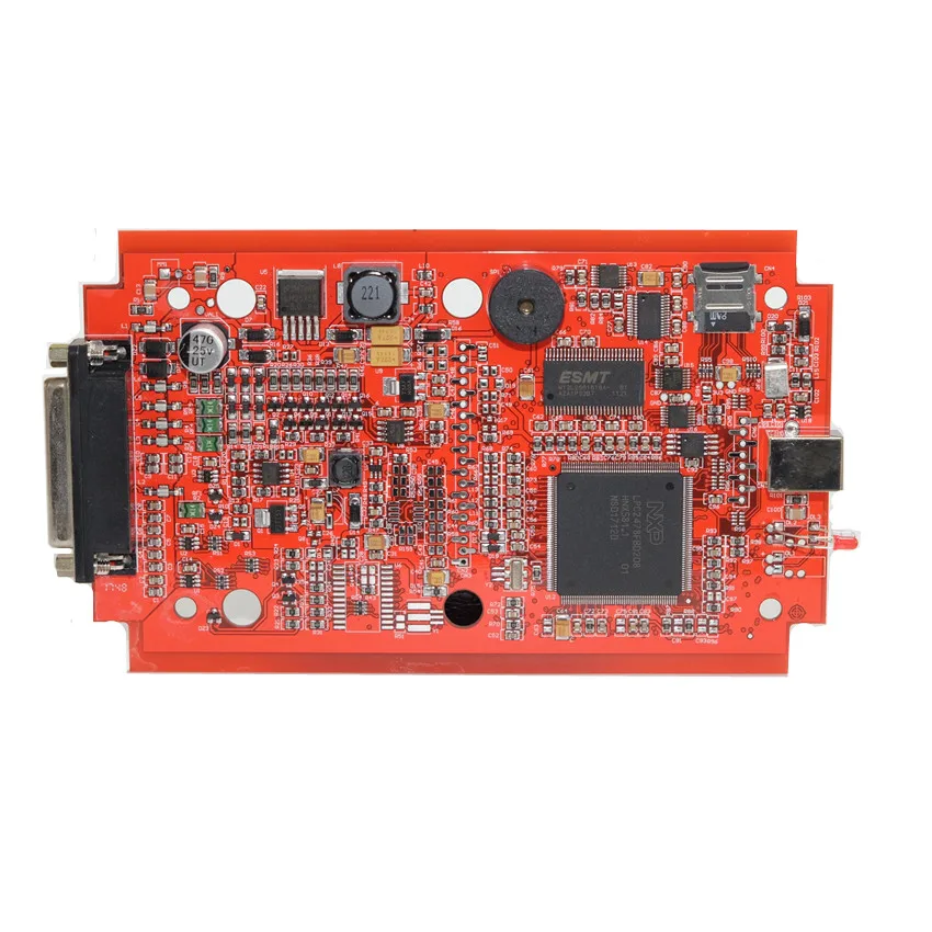 Онлайн V2.47 ЕС красный Kess V5.017 OBD2 менеджер Тюнинг Комплект KTAG V7.020 4 светодиодный V2 5