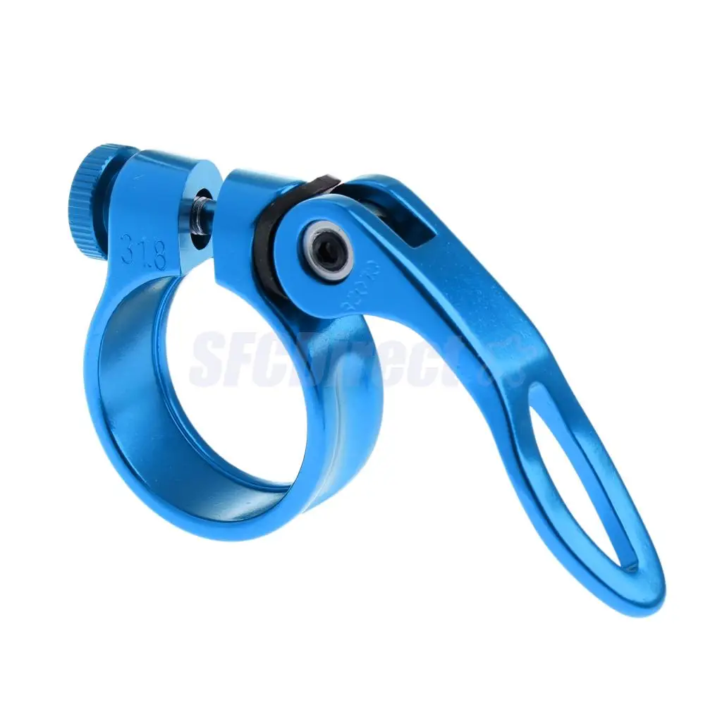 31.8mm Bicycle Seat Clamp Seatpost Clip Tube Lock  Aluminum Alloy Road MTB Cycling Bike Bicycle Quick Release Seatpost Clamp