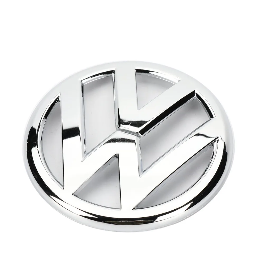 Хромированная Задняя Крышка багажника эмблема логотип значок 110 мм для Фольксваген Гольф GTI MK6 CC Eos 5K0 853 630