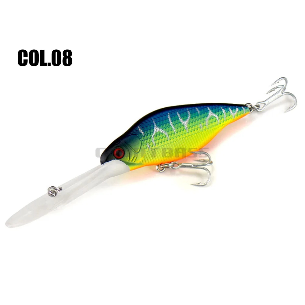66mm 9.2g Countbass Deep Crank Bait Wobbler Lures for Fishing, Chatterbait Jerk baits Shad Crank Minnow Angler's Lure-5