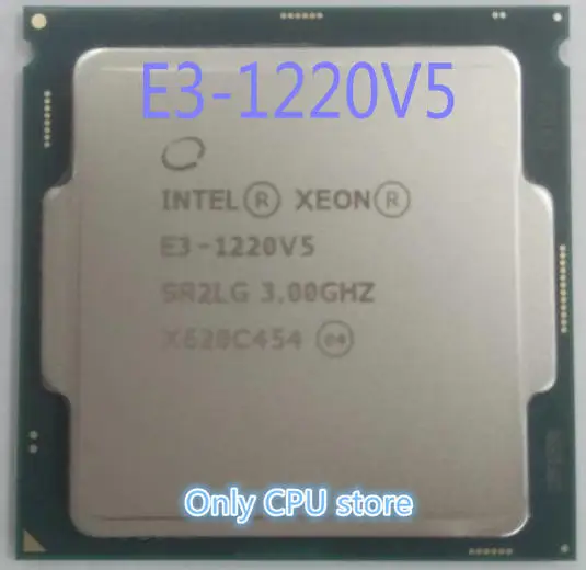 E3-1220V5 QS 3 00 ГГц четырехъядерный 8 Мб SmartCache E3-1220 V5 DDR4 2133 МГц DDR3L 1600 FCLGA1151 TPD 80 Вт