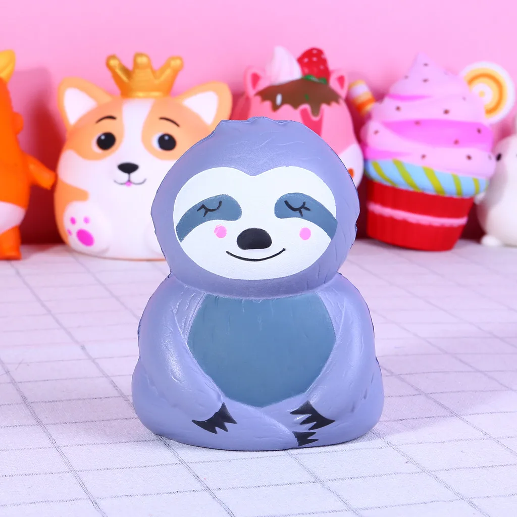 Kawaii антистрессовые игрушки cure Ленивец медленный рост облегчить Squishies squishy animales детские игрушки для взрослых Fun Kids skuishy