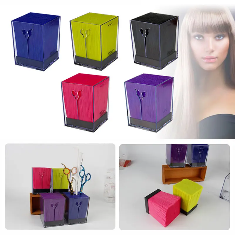 

Beauty Comb Hair Clips Storage Case Salon Scissors Holder Hair Styling Clamps Stand Kit For Styling Accessories H7JP