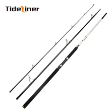 3 секции Троллинг лодка спиннинговая Удочка 2,7 М 3,0 м 3,3 м углеродное волокно удочка для большой игры приманка вес 40~ 120 г
