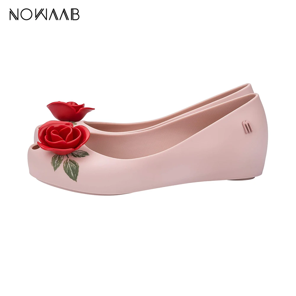 Melissa Ultragirl beauty And The Beast; коллекция года; женские сандалии на плоской подошве; обувь melissa для женщин; прозрачные сандалии; женская прозрачная обувь; Adulto